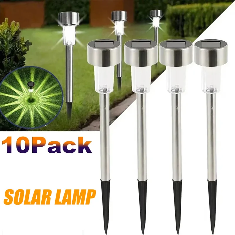 Outdoor Lighting Led Fixtures - ไฟกลางแจ้งพลังงานแสงอาทิตย์โคมไฟสวนพลังงานแสงอาทิตย์กันน้ําภูมิทัศน์เส้นทางกลางแจ้งสําหรับลานสนามหลังบ้านสนามหญ้าลานตกแต่ง