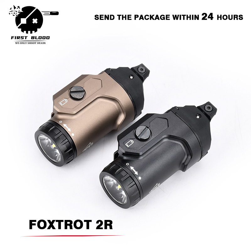 Outdoor Lighting Beacon - ไฟฉายยุทธวิธี FOXTROT2R 700 ลูเมน ไฟฉายอเนกประสงค์สำหรับกิจกรรมกลางแจ้ง ป้องกันน้ำฝนและละอองน้ำ