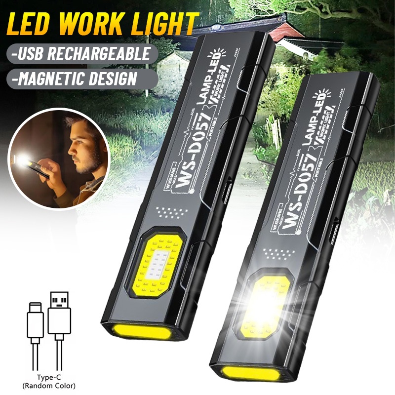 Outdoor Lighting Beacon - ไฟฉายเตือนความปลอดภัยขนาดเล็กทรงพลัง ไฟเตือนแรงสูง พกพาสะดวก ใช้สำหรับงานซ่อมบำรุงภายนอกอาคาร ไฟฉุกเฉิน EDC