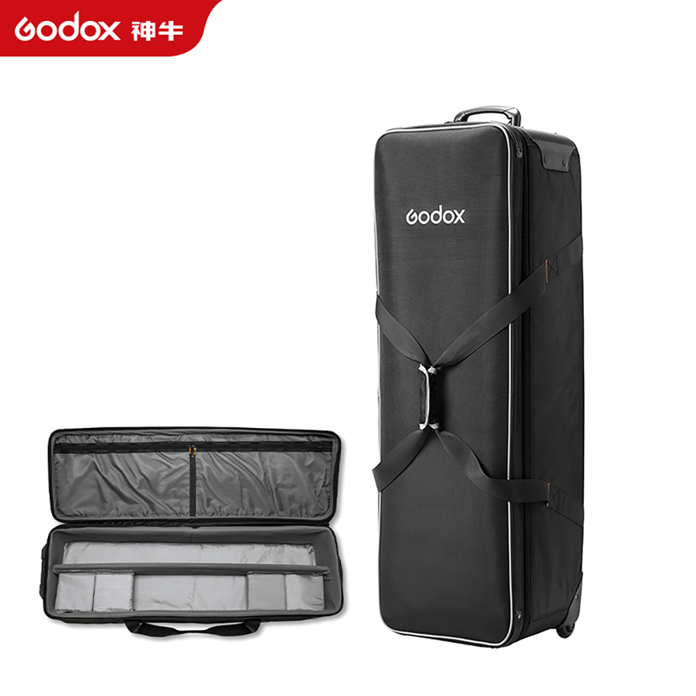 Outdoor Lighting Kit Photography - Godox CB-01 CB01 สตูดิโอกลางแจ้งขาตั้งกล้องถ่ายภาพชุดไฟเก็บกระเป๋า