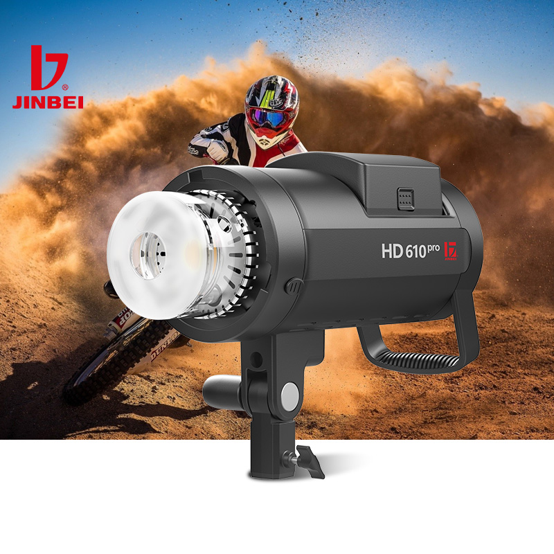 Outdoor Lighting Kit Photography - ไฟแฟลช JINBEI HD610 TTL แบบแบตเตอรี่ HSS