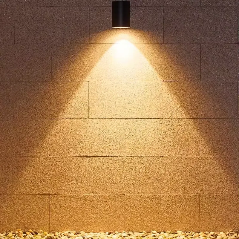 Outdoor Lighting Waterproof - โคมไฟติดผนังแบบขายส่ง ดีไซน์สวยงาม ปรับแต่งได้ ไฟ LED ส่องขึ้นลง