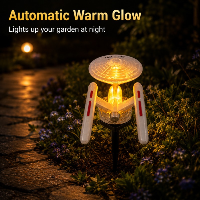 ไฟประดับสวนรูปยานอวกาศ Star Tr - Outdoor Lighting Led Fixtures บทวิจารณ์และราคา