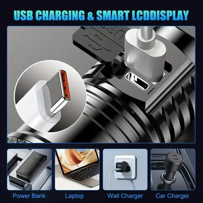 ไฟฉาย LED สว่างเป็นพิเศษ USB ช - Outdoor Lighting Usb บทวิจารณ์และราคา