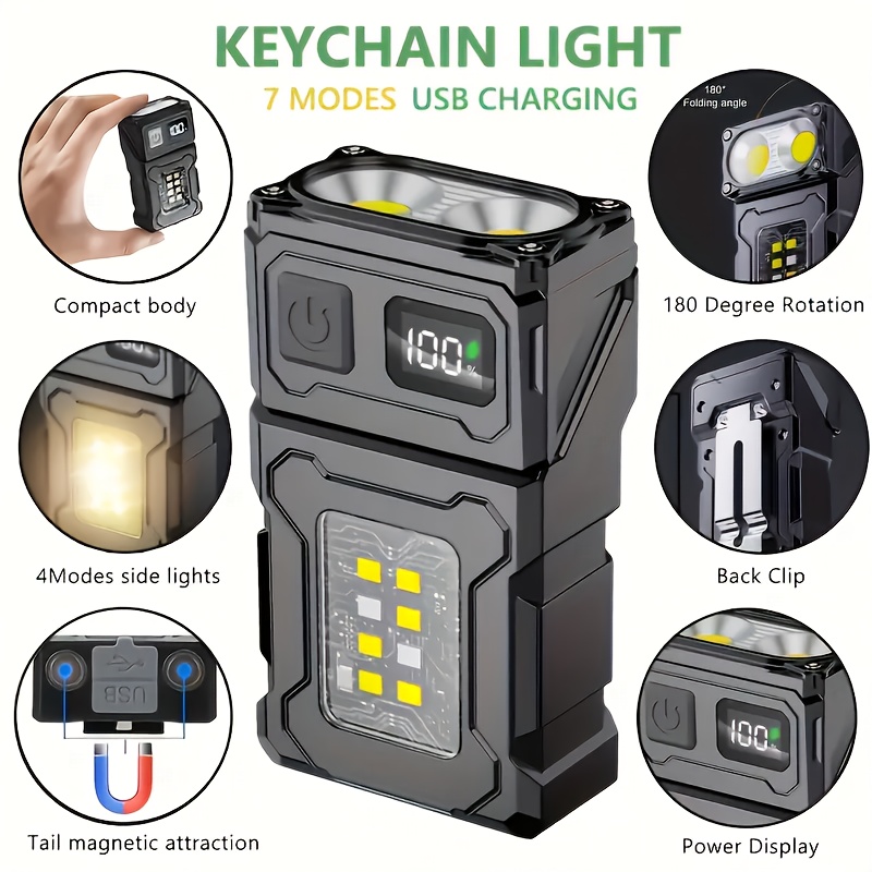 ไฟฉายพกพา LED แบบชาร์จไฟได้ขนา - Outdoor Lighting Beacon บทวิจารณ์และราคา