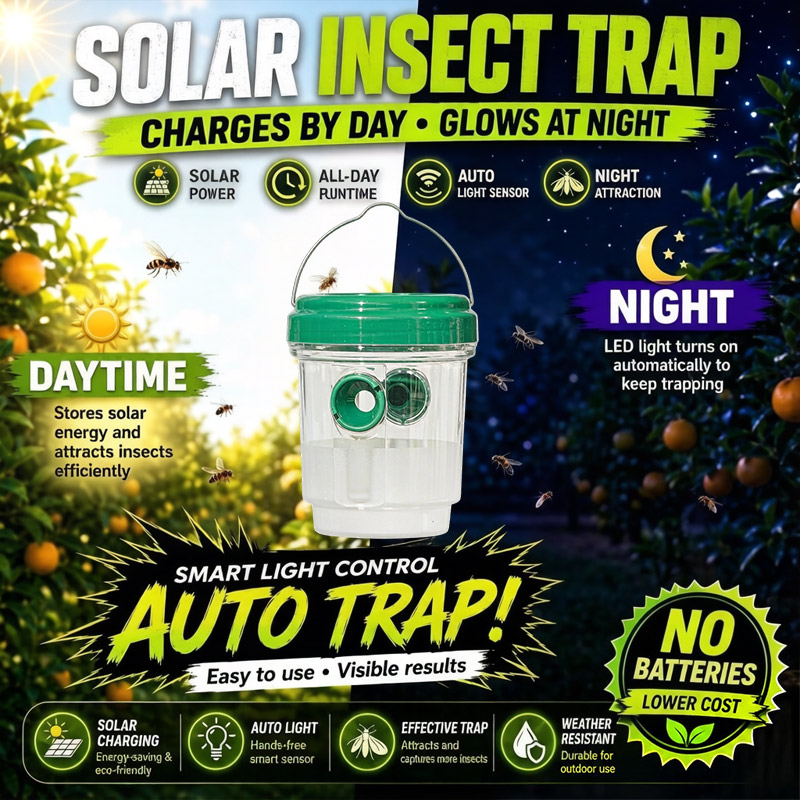 กับดักแมลงวันผลไม้พลังงานแสงอา - Outdoor Lighting Led Fixtures บทวิจารณ์และราคา