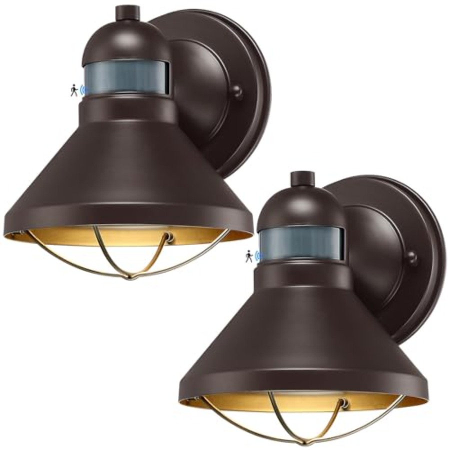 ไฟติดผนัง LED แบบเซ็นเซอร์ตรวจ - Outdoor Lighting Led Fixtures บทวิจารณ์และราคา