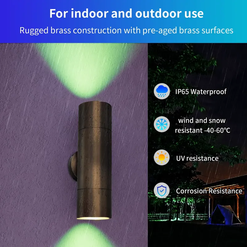 โคมไฟติดผนัง LED สำหรับภายนอกอ - Outdoor Lighting Ip65 บทวิจารณ์และราคา