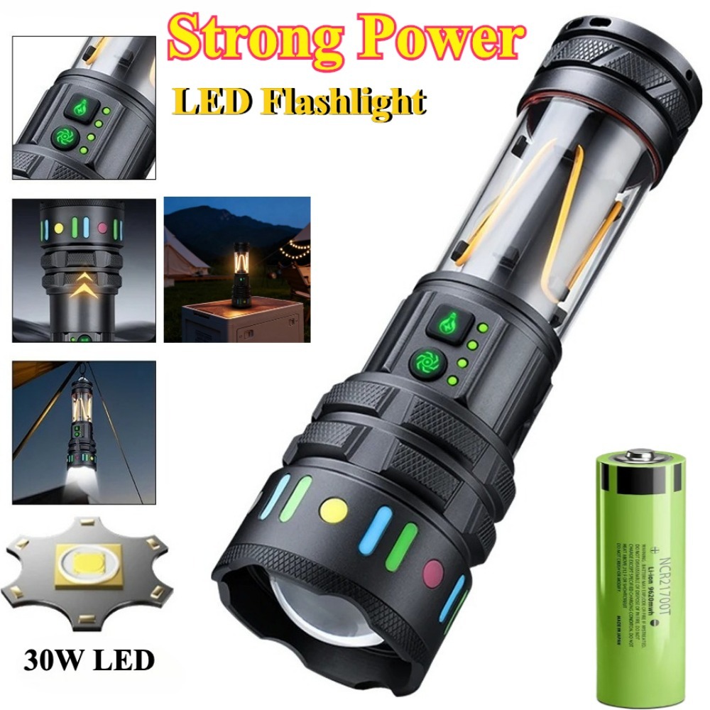 ไฟฉาย LED สว่างพิเศษทรงพลัง ชา - Outdoor Lighting Types บทวิจารณ์และราคา