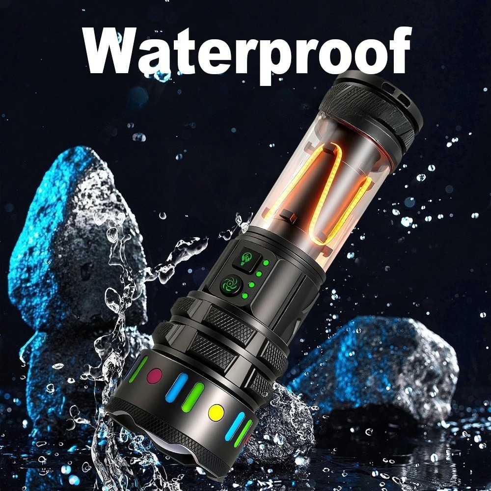 ไฟฉาย LED สว่างพิเศษทรงพลัง ชา - Outdoor Lighting Types บทวิจารณ์และราคา