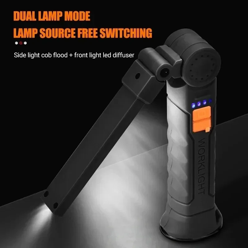 ไฟฉาย LED แบบพกพา COB ชาร์จไฟผ - Outdoor Lighting Types บทวิจารณ์และราคา
