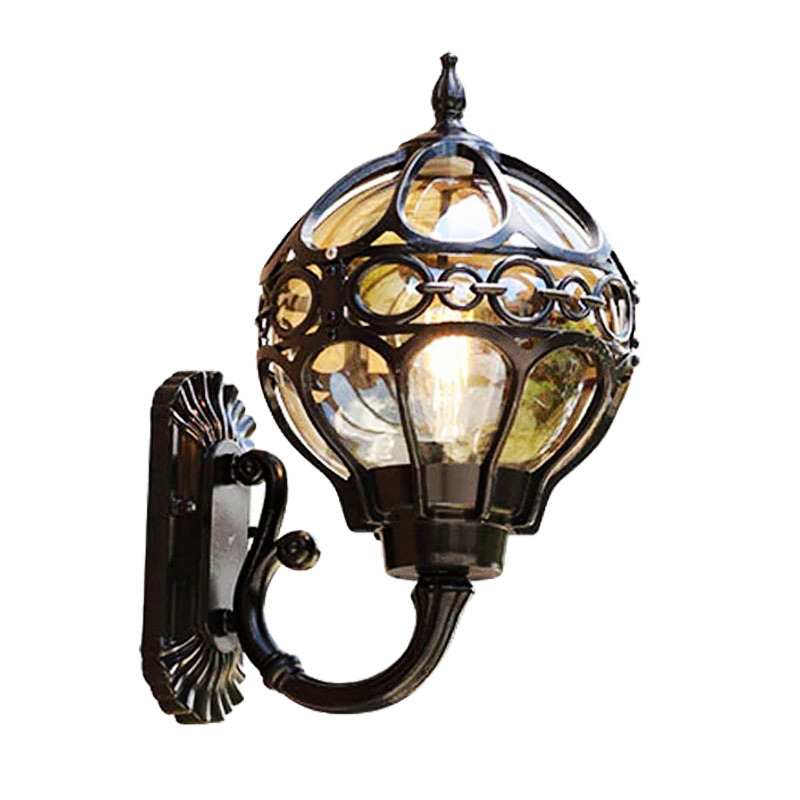 โคมไฟติดผนังกันน้ำกลางแจ้ง โคม - Outdoor Lighting With Outlet บทวิจารณ์และราคา