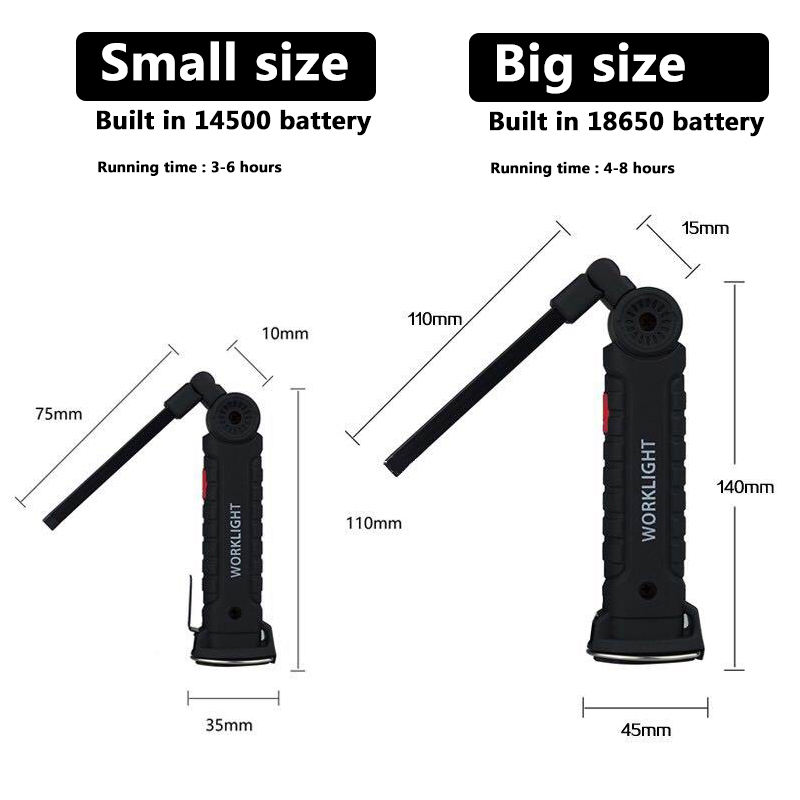 ไฟฉาย LED แบบพับได้แบบพกพาแม่เ - Outdoor Lighting Types บทวิจารณ์และราคา