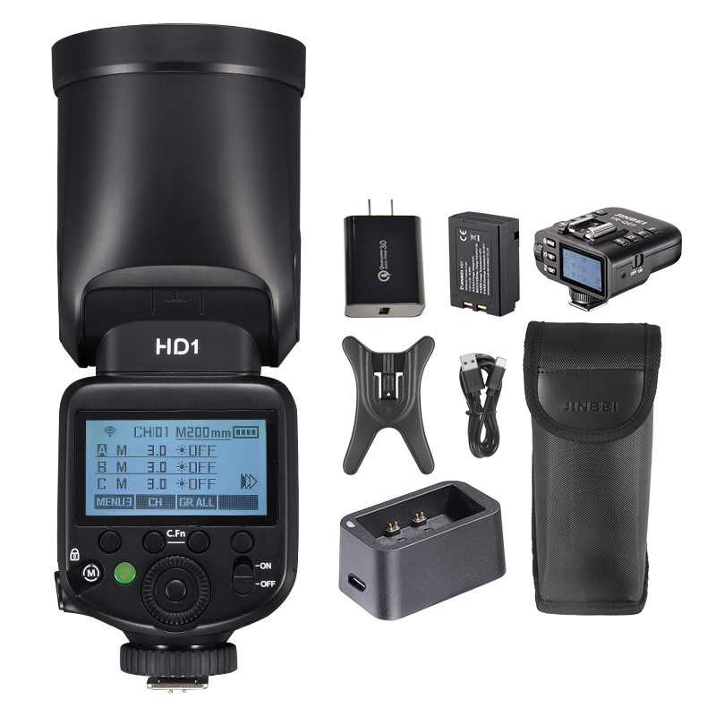 ไฟแฟลชกล้อง JINBEI HD-1 สำหรับ - Outdoor Lighting Kit Photography บทวิจารณ์และราคา