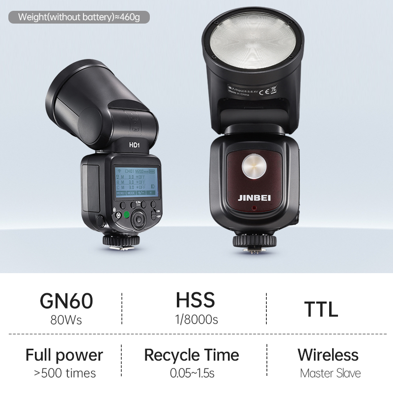 ไฟแฟลชกล้อง JINBEI HD-1 สำหรับ - Outdoor Lighting Kit Photography บทวิจารณ์และราคา