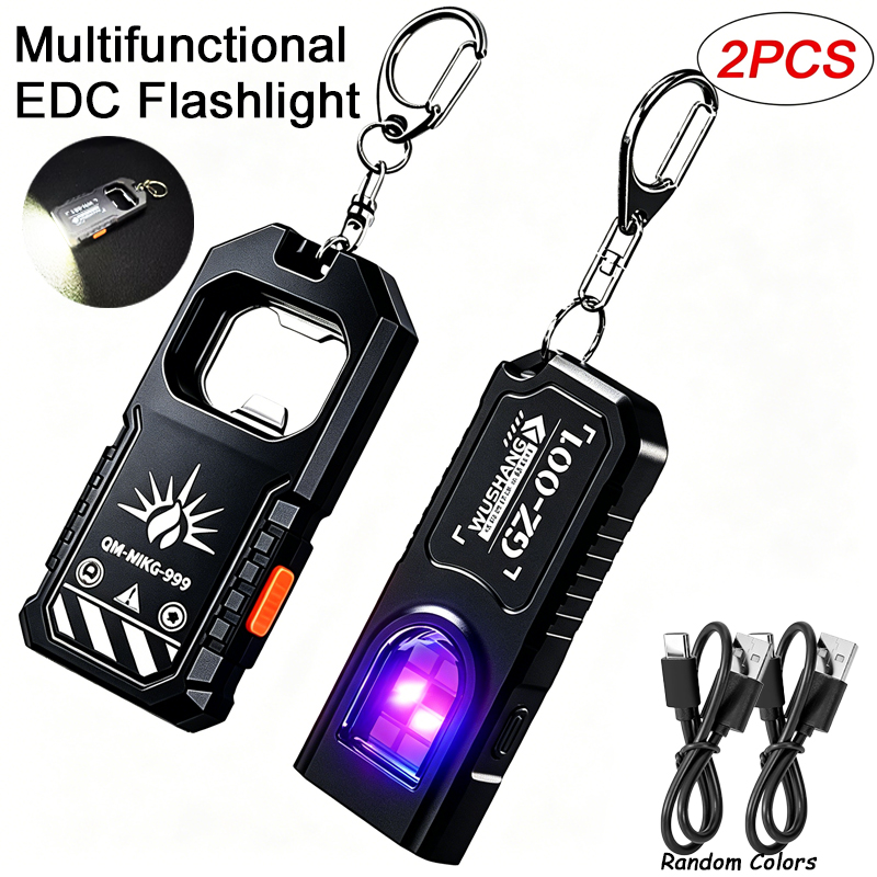 ไฟฉายพวงกุญแจ LED COB แบบพกพา  - Outdoor Lighting Usb บทวิจารณ์และราคา