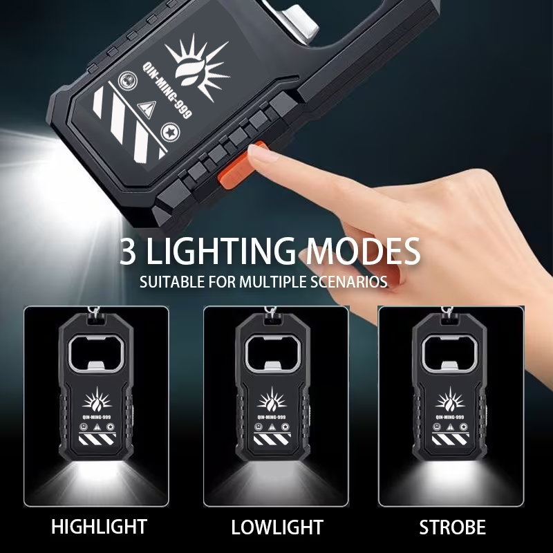 ไฟฉายพวงกุญแจ LED COB แบบพกพา  - Outdoor Lighting Usb บทวิจารณ์และราคา