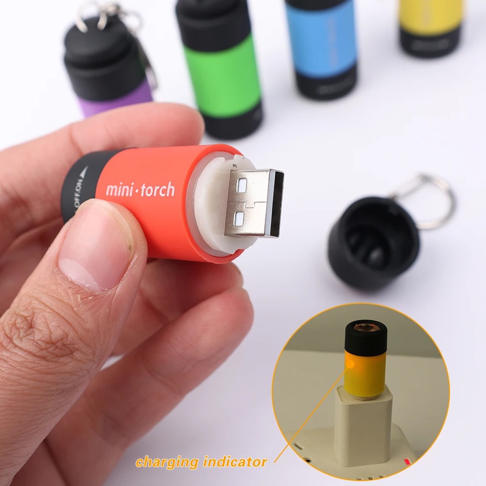 USB ชาร์จไฟได้ ไฟฉายขนาดเล็กสำ - Outdoor Lighting Usb บทวิจารณ์และราคา