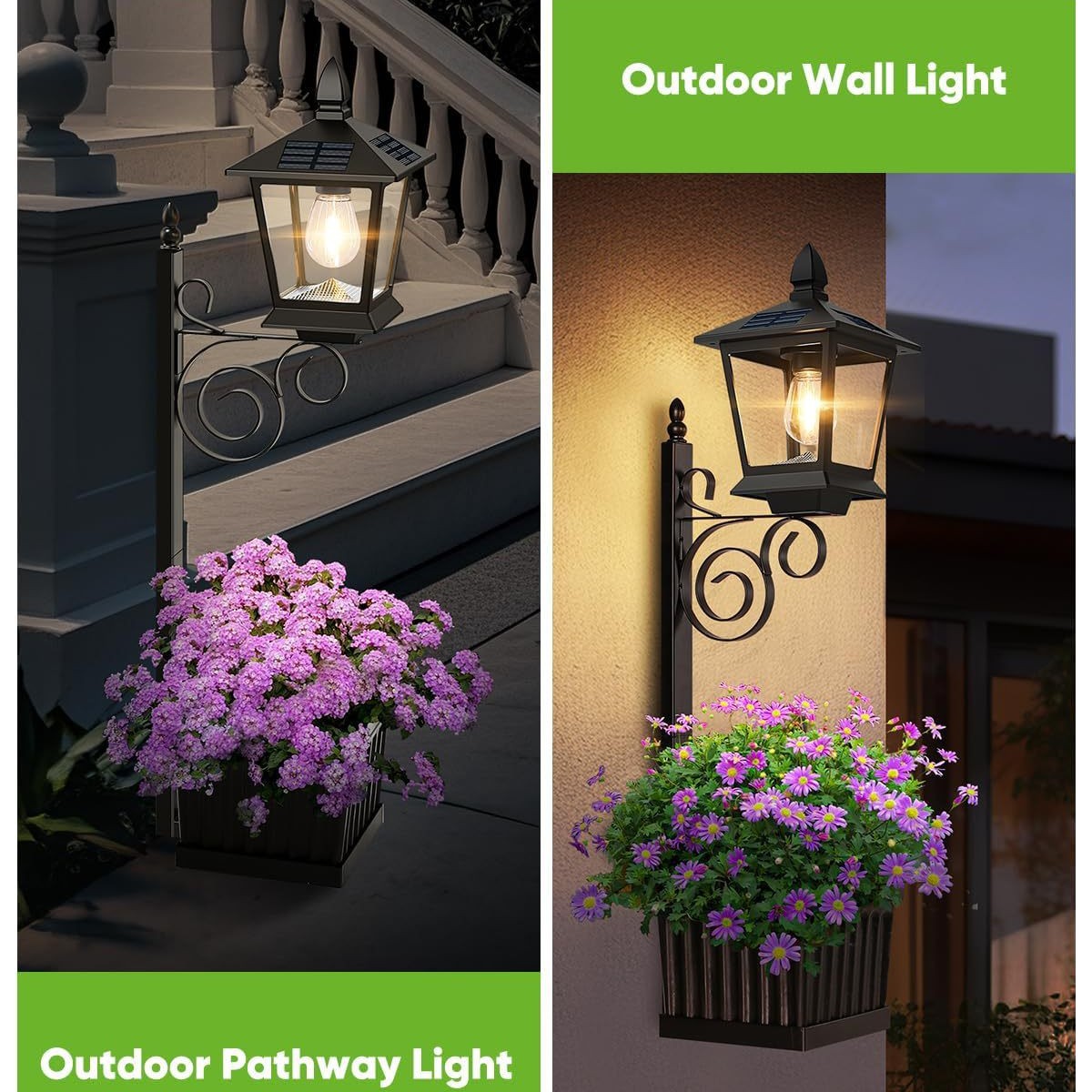 โคมไฟพลังงานแสงอาทิตย์ 2 in 1  - Outdoor Lighting Waterproof บทวิจารณ์และราคา