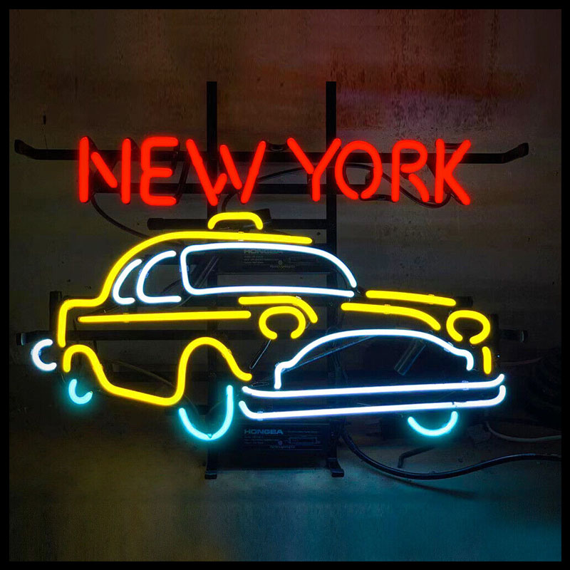 ป้ายนีออนสําหรับ New York Taxi - Outdoor Lighting New York บทวิจารณ์และราคา