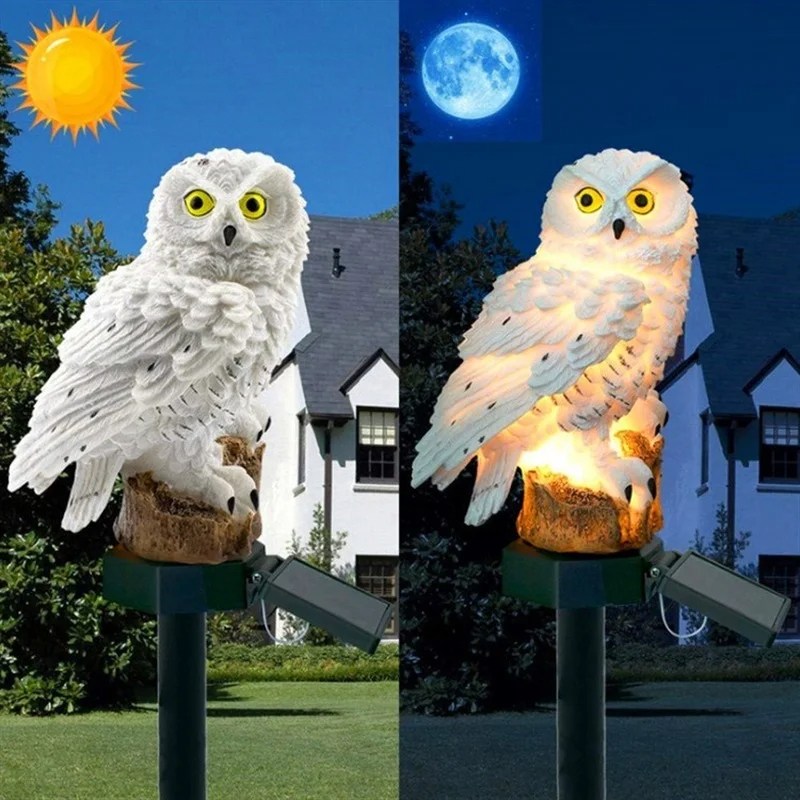 ไฟสวนรูปนกฮูกพลังงานแสงอาทิตย์ - Outdoor Lighting Ip65 บทวิจารณ์และราคา