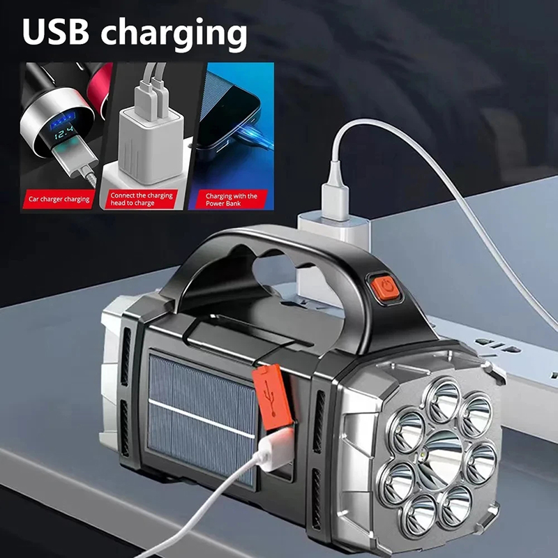 ไฟฉายแบบพกพาที่มีประสิทธิภาพแบ - Outdoor Lighting Usb บทวิจารณ์และราคา