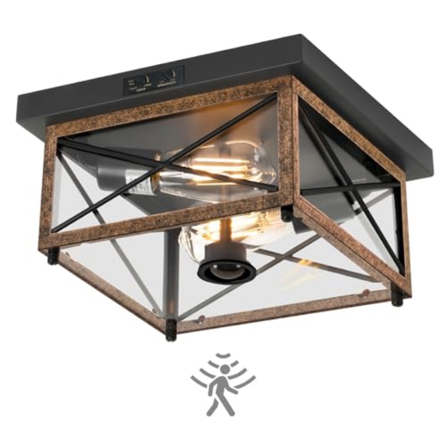 โคมไฟเพดานภายนอกพร้อมเซ็นเซอร์ - Outdoor Lighting Sensor บทวิจารณ์และราคา