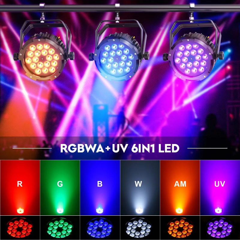 ไฟพาร์กันน้ำ 4 ชิ้น 18x10W IP6 - Outdoor Lighting Ip65 บทวิจารณ์และราคา