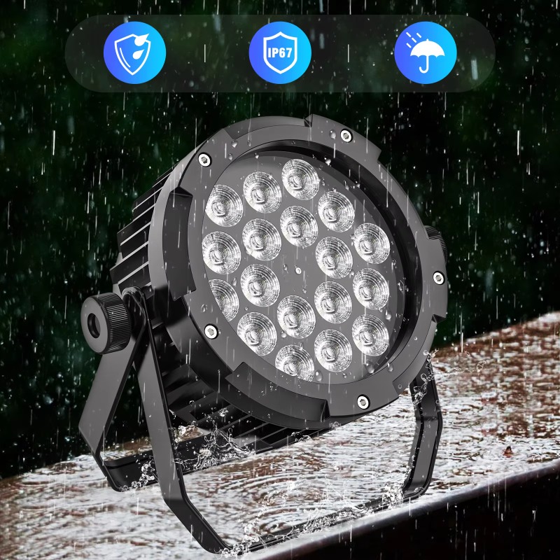 ไฟพาร์กันน้ำ 4 ชิ้น 18x10W IP6 - Outdoor Lighting Ip65 บทวิจารณ์และราคา