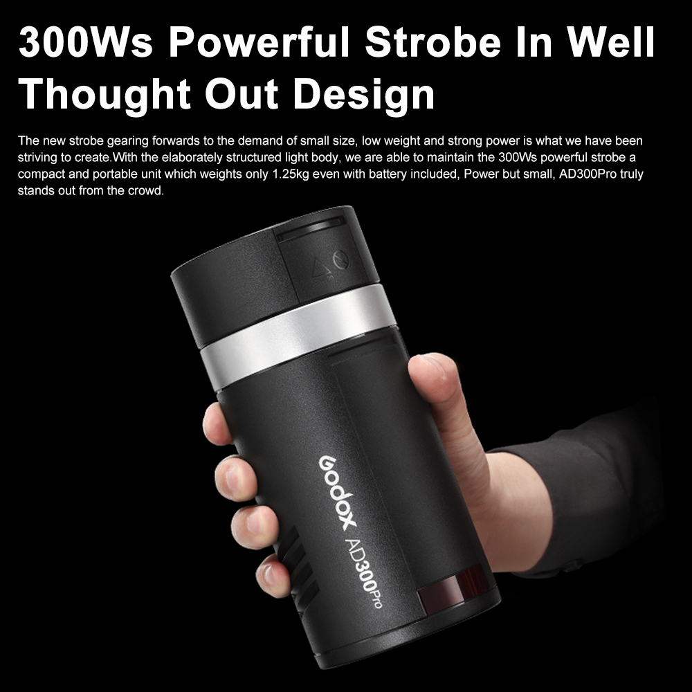 แฟลช Godox AD300Pro สำหรับใช้ง - Outdoor Lighting Kit Photography บทวิจารณ์และราคา