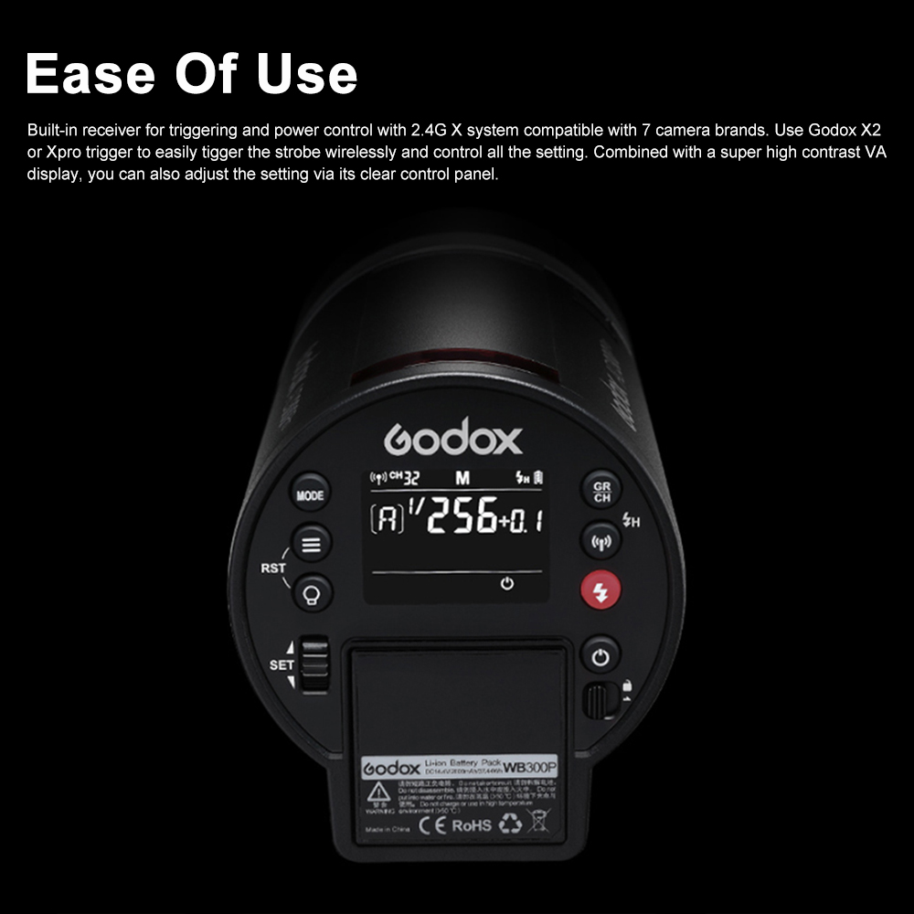 แฟลช Godox AD300Pro สำหรับใช้ง - Outdoor Lighting Kit Photography บทวิจารณ์และราคา