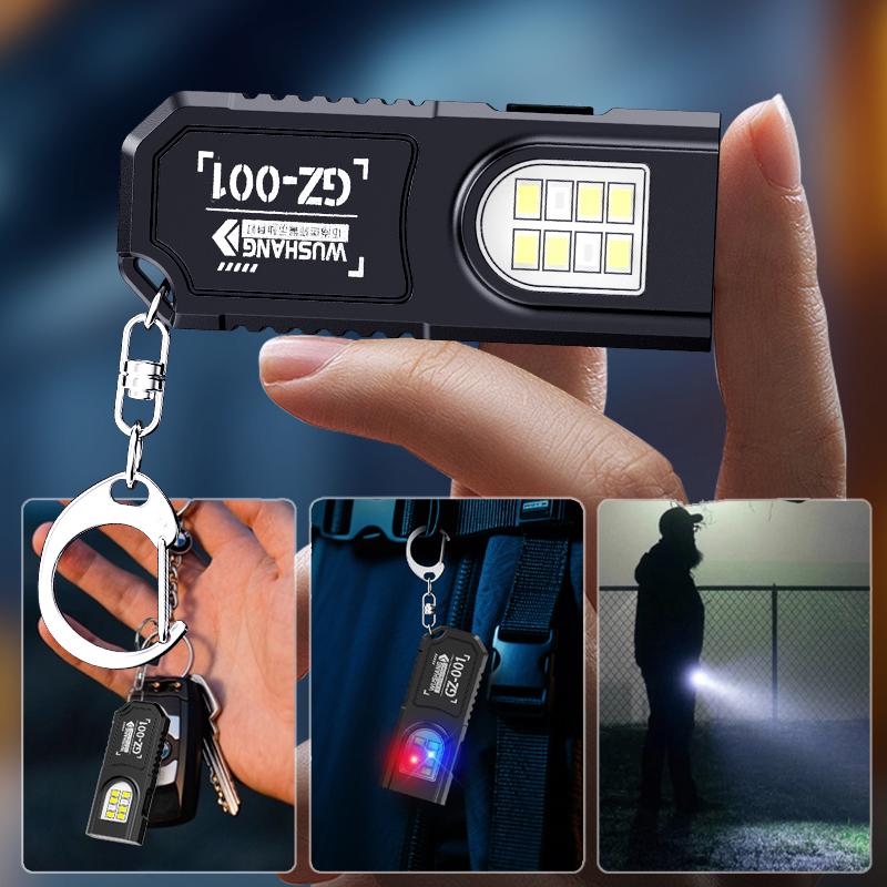 ไฟฉายพกพาแบบพวงกุญแจ LED COB ช - Outdoor Lighting Usb บทวิจารณ์และราคา