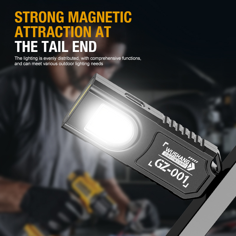 ไฟฉายพกพาแบบพวงกุญแจ LED COB ช - Outdoor Lighting Usb บทวิจารณ์และราคา
