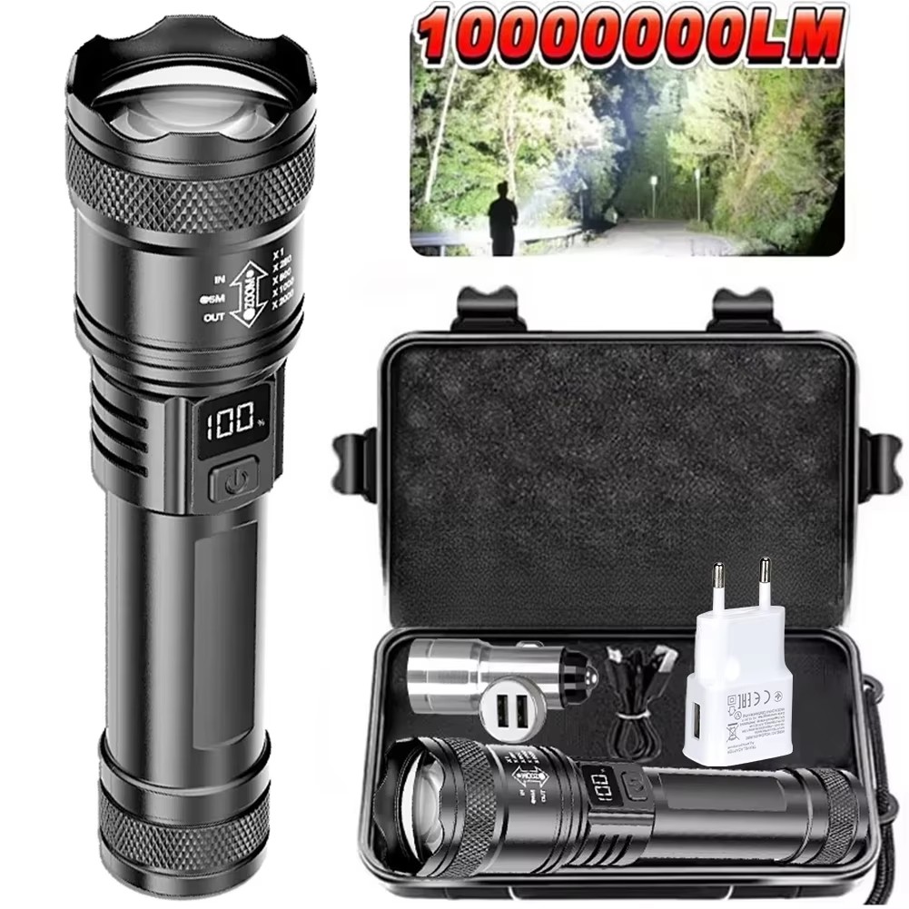 ไฟฉาย LED แบบชาร์จไฟได้ ไฟฉายซ - Outdoor Lighting B&Q บทวิจารณ์และราคา