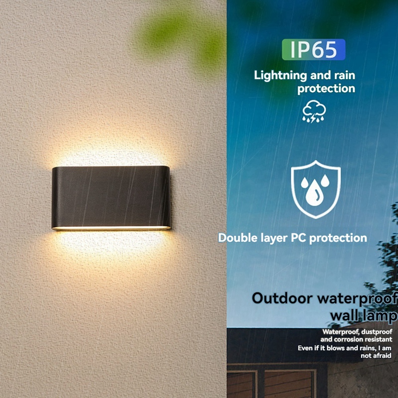 โคมไฟติดผนัง LED กันน้ำ โคมไฟต - Outdoor Lighting Led Fixtures บทวิจารณ์และราคา