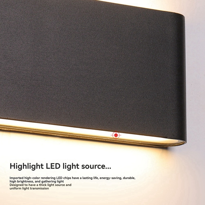 โคมไฟติดผนัง LED กันน้ำ โคมไฟต - Outdoor Lighting Led Fixtures บทวิจารณ์และราคา