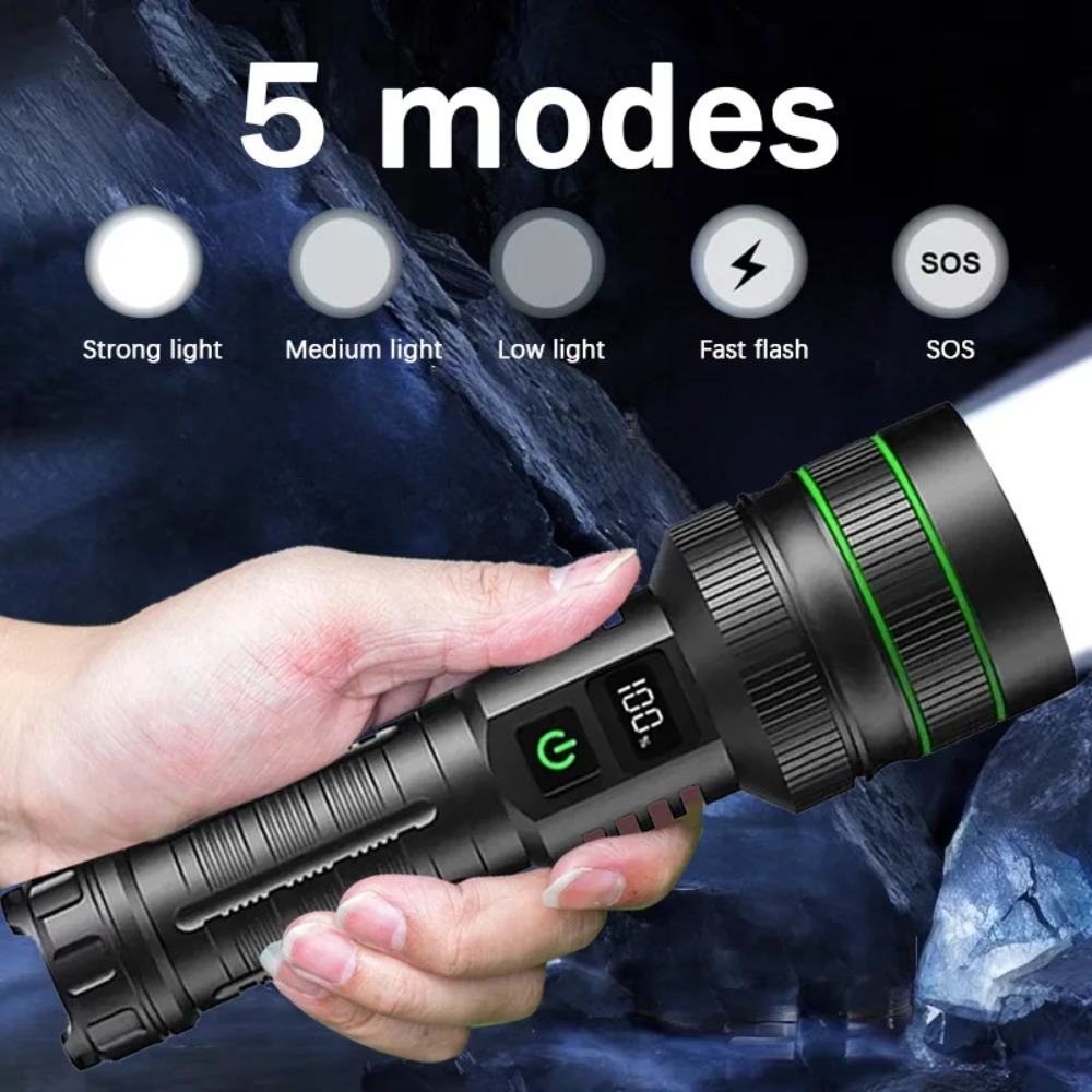 ไฟฉาย LED อันทรงพลัง ซูมได้ ชา - Outdoor Lighting Types บทวิจารณ์และราคา