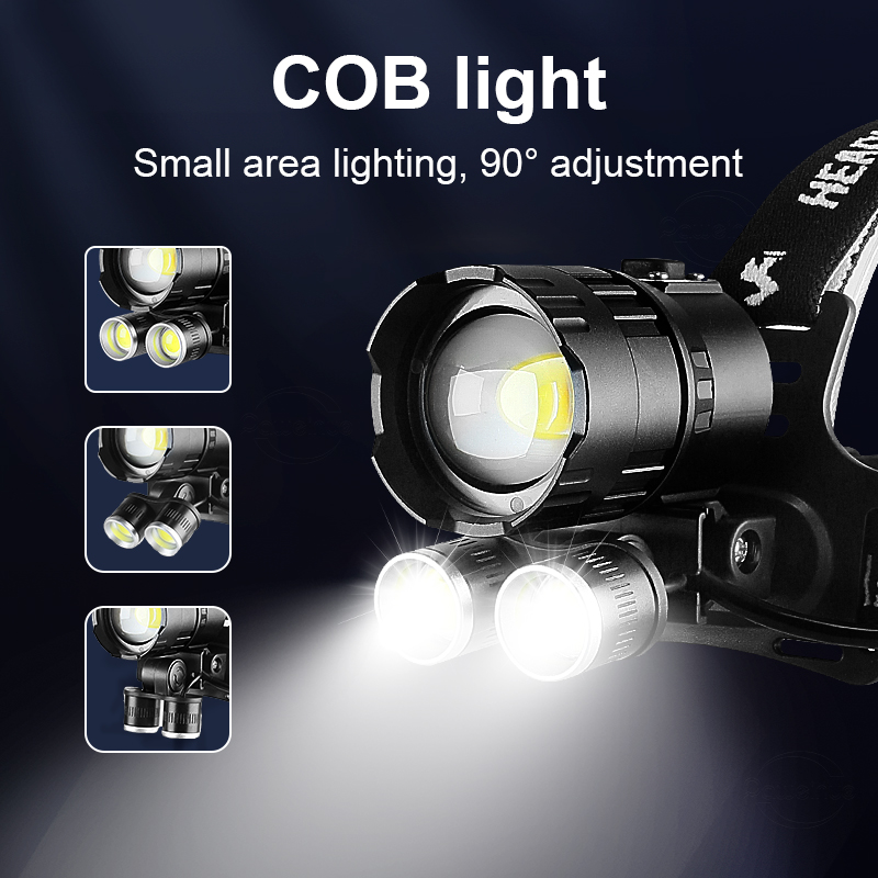 XHP360ไฟหน้า LED 18650 USB ชาร - Outdoor Lighting At Lowe'S บทวิจารณ์และราคา