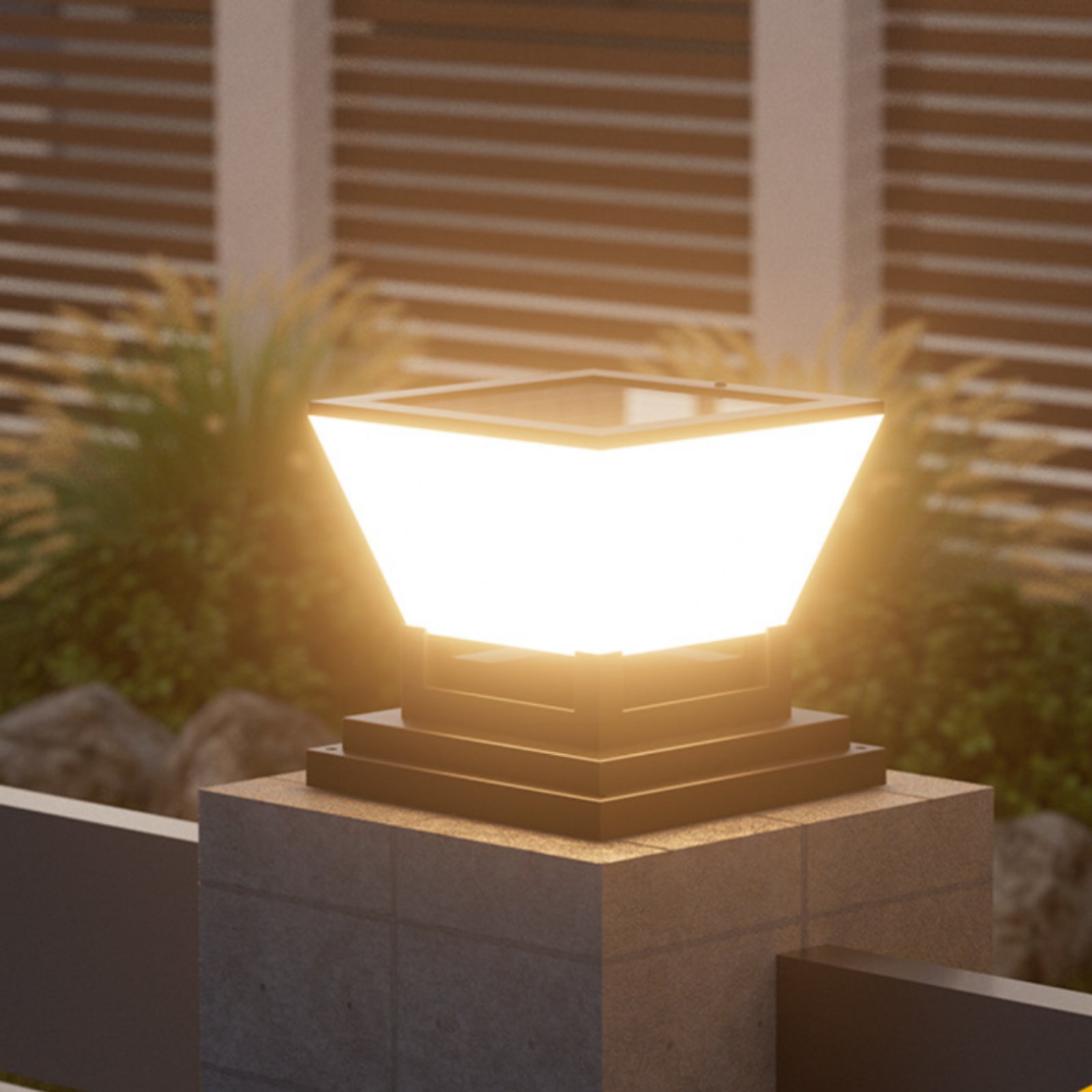 ไฟเสาโซลาร์เซลล์ ไฟรั้วโซลาร์เ - Outdoor Lighting Ip65 บทวิจารณ์และราคา