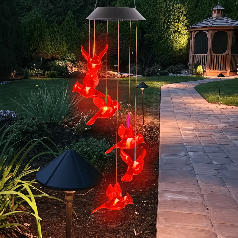 ไฟประดับลมรูปนกเพลิงพลังงานแสง - Outdoor Lighting Waterproof บทวิจารณ์และราคา